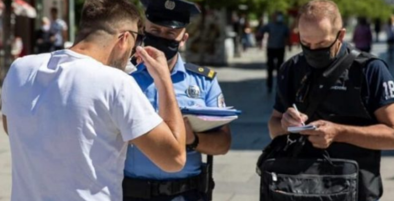 Policia shqipton 772 gjoba për mosrespektim të masave në Kosovë