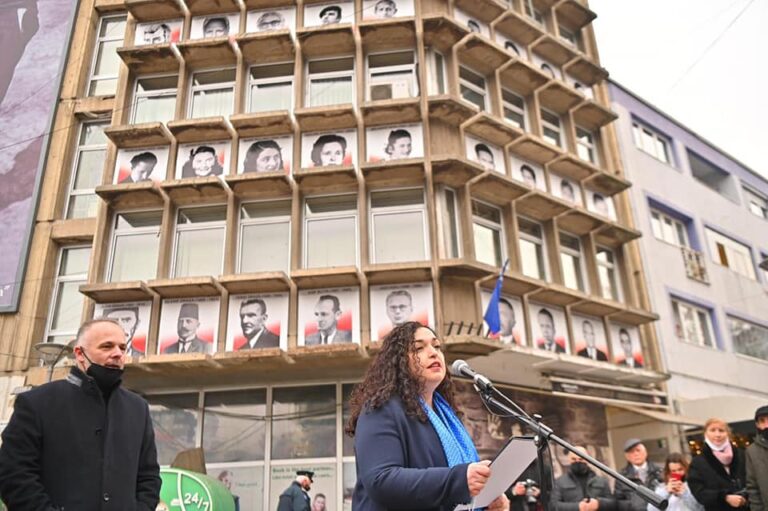 Osmani: Liria e sotme është rezultat i sakrificave të UÇK-së, vizionit të Rugovës dhe aleancës historike me SHBA-të dhe BE-në