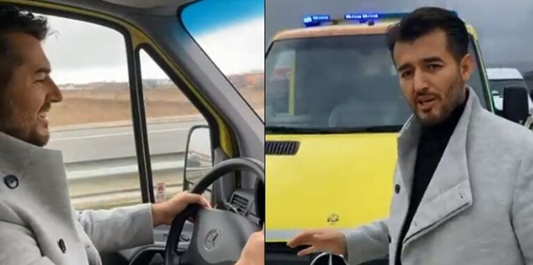 Labinot Tahiri siguron autoambulancën për komunën e Podujevës