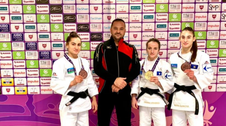 Ditë e madhe për xhudon kosovare – tri medalje nga tri garuese në garën e më të mirëve