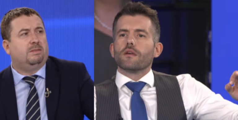 Debat i ashpër në Pressing në mes të Gjinovcit dhe Latifit — “Mos u bëj llafazan bërr bërr…”, “stet i kapur”
