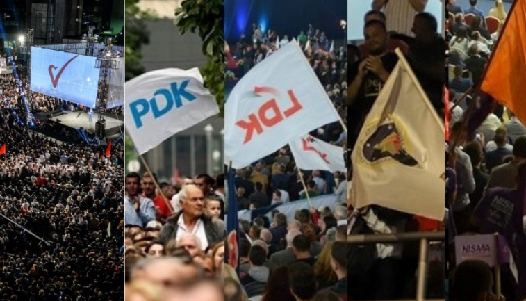 REL: VV 10 kandidatë me aktakuza, AAK 8, PDK 4, LDK, NISMA e Lista Serbe nga 1