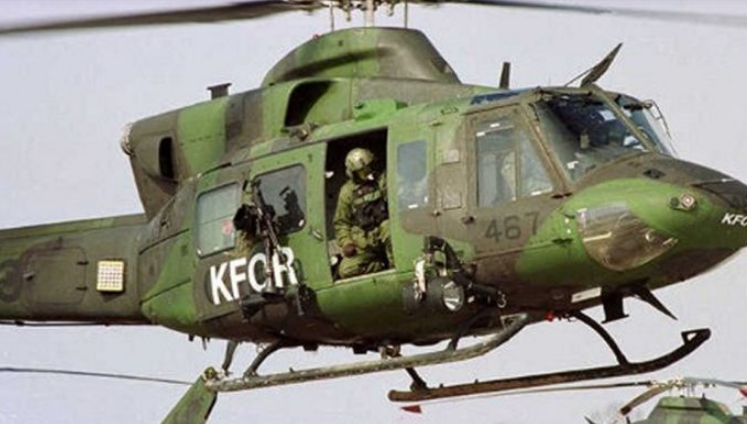 KFOR-i paralajmëron stërvitje me shumë helikopterë në gjithë Kosovën, përmend edhe Rezolutën 1244