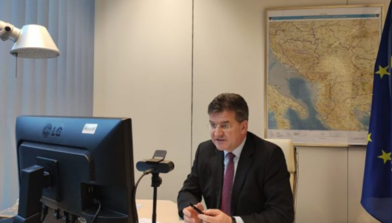 Bieber kapet me zëdhënësin e BE’së pas hartës skandaloze të Lajçakut