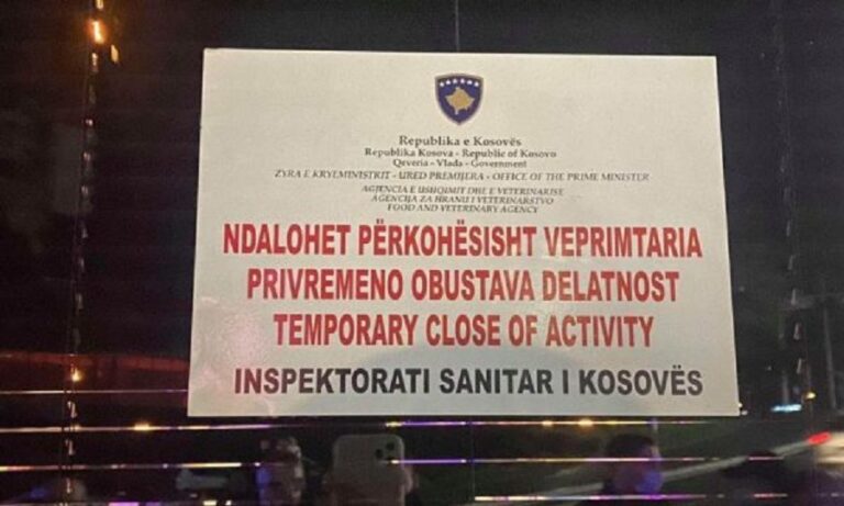 Inspektorati sanitar shqiptoi 1479 gjoba për mosrespektim të masave anti-Covid-19