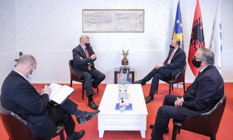Hoxhaj takon ambasadorin amerikan bisedojnë për formimin e institucioneve