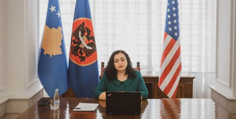 Vjosa Osmani flet me Palmerin për dialogun Kosovë-Serbi, SHBA bën thirrje për angazhim paralel në luftimin e korrupsionit, rimëkëmbjen ekonomike dhe në dialogun me Serbinë