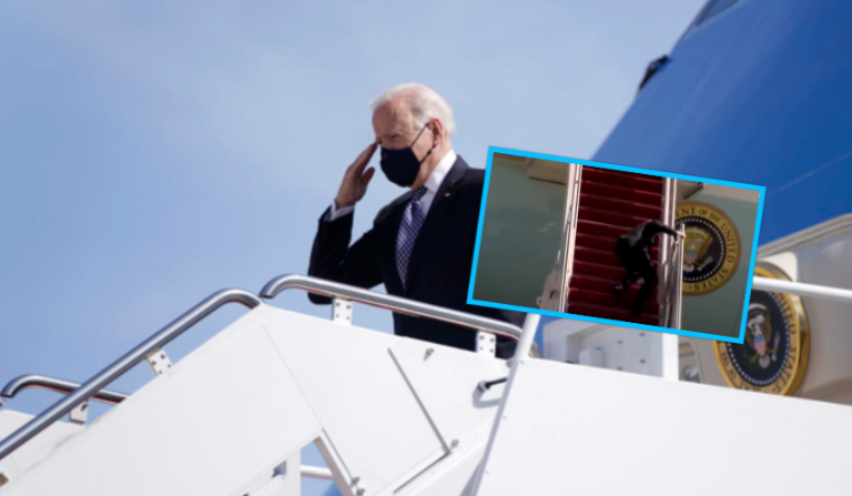 Çfarë po ndodh me presidentin Biden: Rrëzohet 3 herë shkallëve duke hypur në aeroplan