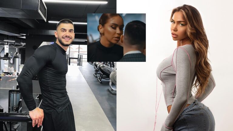 Arta Nitaj tregon se çfarë i tha Butrint Imerit në vesh gjatë videoklipit