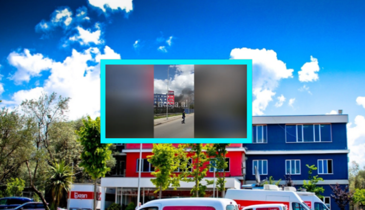 Zjarr në televizionin Klan: Dalin pamjet nga vendngjarja