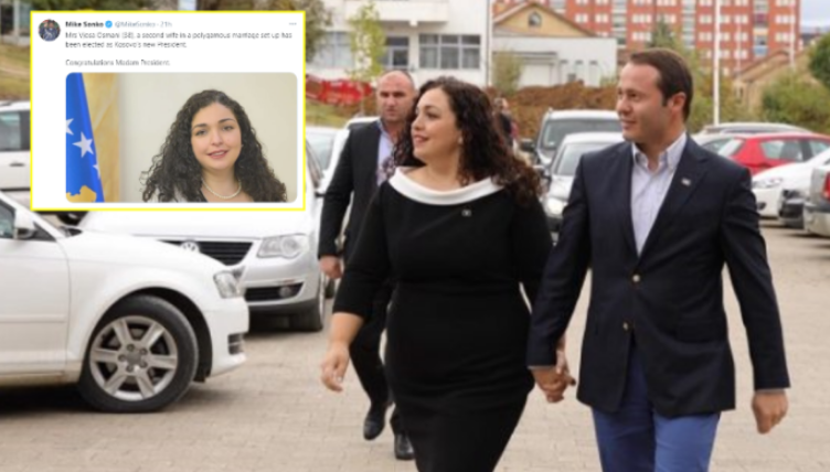 Politikani kenian uron Vjosa Osmanin, thotë se ajo është gruaja e dytë e Prindon Sadriut