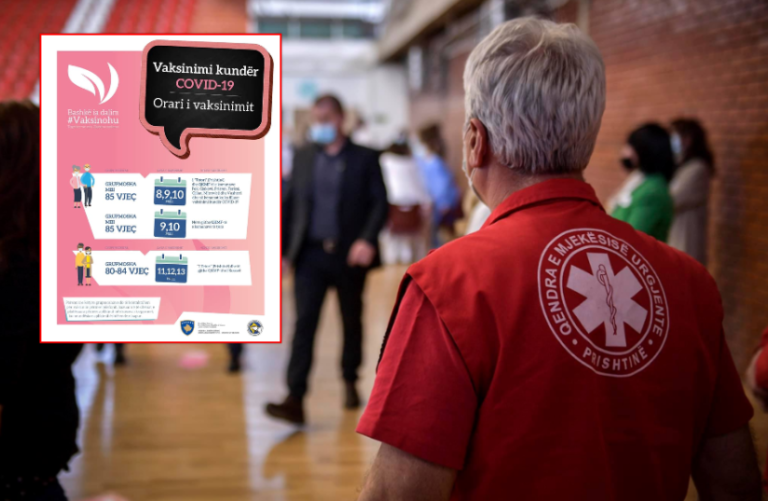 IKSHPK lëshon njoftim të rëndësishëm për orarin e vaksinimit të të moshuarve