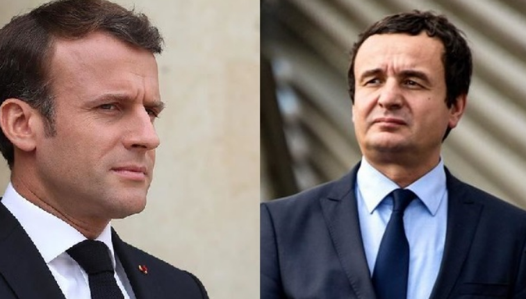Macron i shkruan letër Kurtit, e fton në Paris