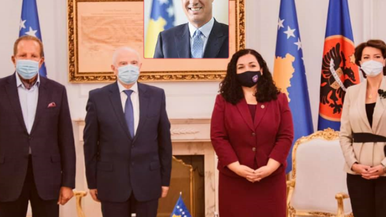 PDK kritikon Vjosa Osmani për takimin me ish-presidentët: Nuk e përmendi fare Hashim Thaçin