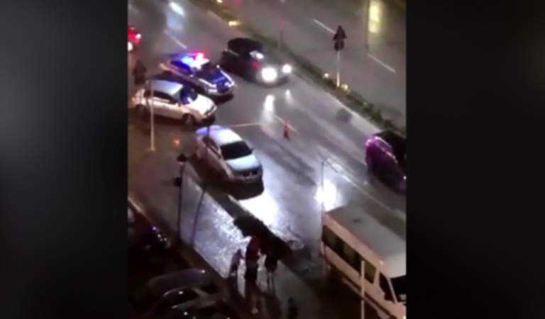 Të shtëna me armë tek “Rruga B” në Prishtinë, pamje nga vendi i ngjarjes