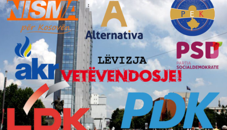 Kosova ‘rrush’ prej partive, shtohen edhe tri subjekte politike të reja