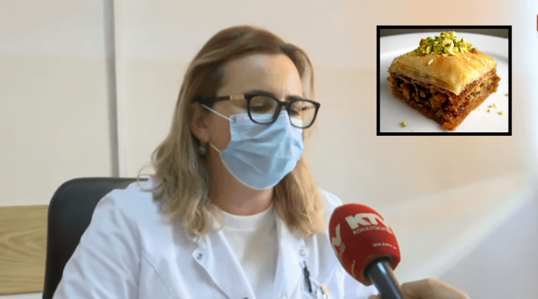 Mjekja kosovare: I lus qytetarët që të mos e teprojnë me bakllava
