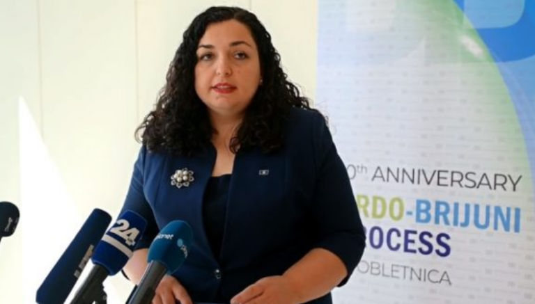 Osmani flet rreth përplasjes me Vuçiqin në Slloveni