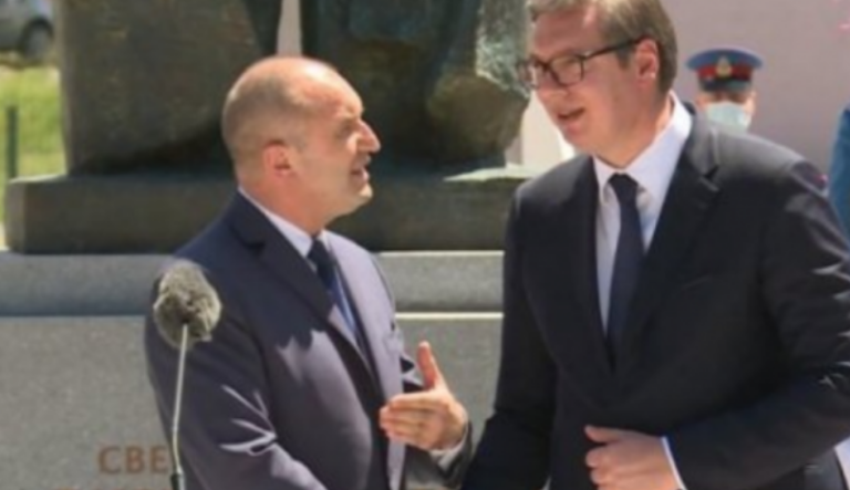 Incident gjatë takimit të Vuçiqit me presidentin e Bullgarisë