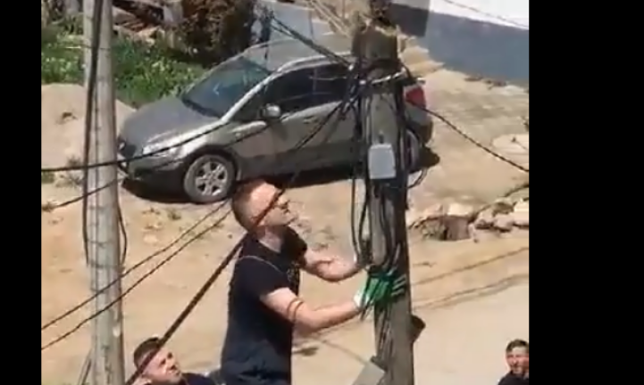 Gjest i mirë i zjarrfikësve të Kosovës, shpëtojnë macen e mbetur në shtyllë