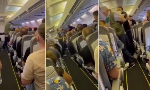 Mësohet arsyeja pse kërsiti grushti në mes mërgimtarëve në aeroplan