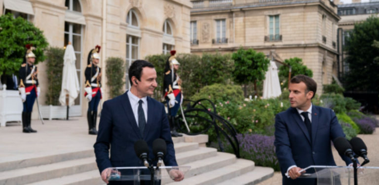 Përfundon takimi në Élysée, çka diskutuan Kurti e Macron