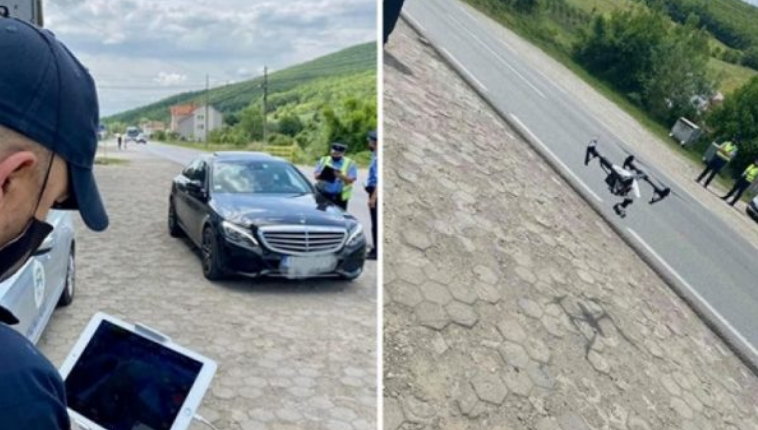 Policia tregon sa gjoba u shqiptuan nga kontrolli me dronë