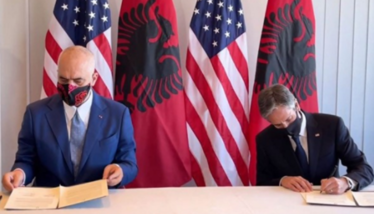 Rama dhe Blinken nënshkruajnë marrëveshje në Bruksel, ja për çfarë bëhet fjalë