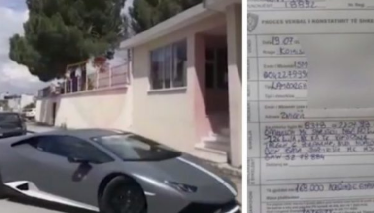 Dënohen me 2 mijë e 300 euro kosovarët që vozitën në Shqipëri me shpejtësi 225 km në orë