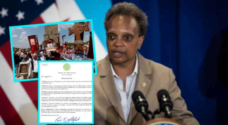 Kryetarja demokrate e Çikagos i nderon serbët: Shpall festë zyrtare Vidovdanin