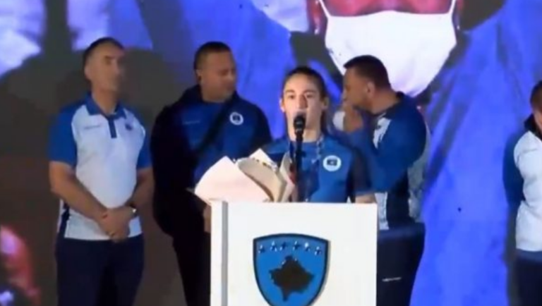 Nora Gjakova: Kjo medalje është për gjithë popullin e Kosovës