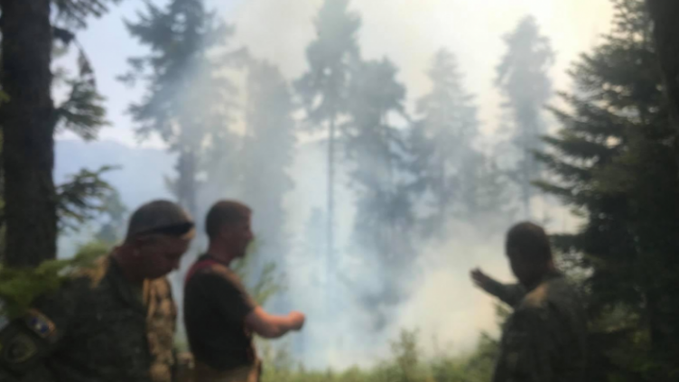 FSK dhe KFOR’i amerikan mobilizohen për shuarjen e zjarreve në Kosovë