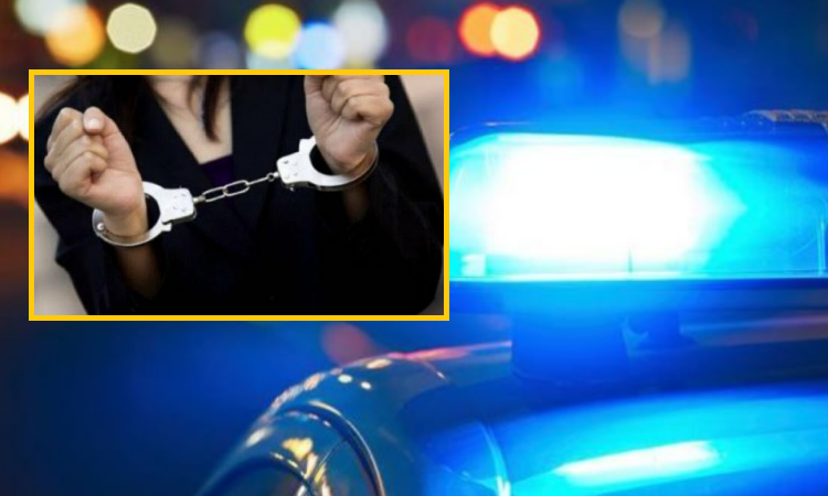 Një femër e rrah policin në Prishtinë