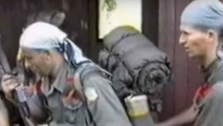 Pamje të shqiptarëve që morën pjesë në operacionin “Stuhia” në Kroaci