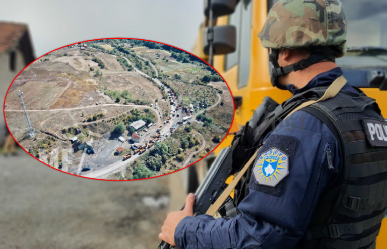 Pamje: Kështu duket situata në veri nga helikopteri