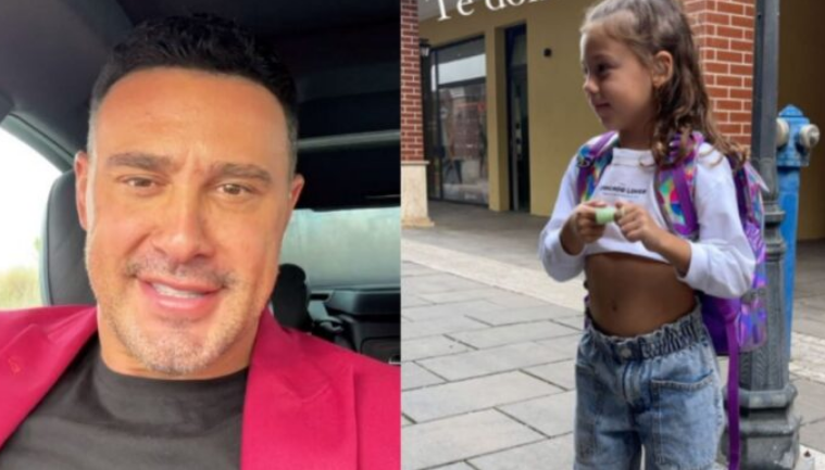 “Me fëmijë mos u merrni se herën tjetër…”, nervozohet Robert Berisha me ata që e kritikuan për veshjen e vajzës së tij, Renee