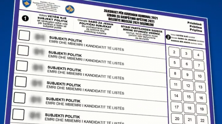Zgjedhjet lokale: Kështu duhet t’i plotësoni fletëvotimet për kryetar komune dhe kuvend komunal