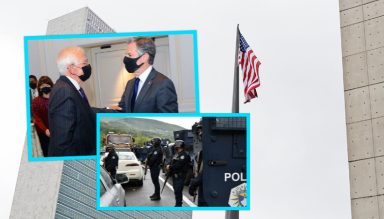 Tensionet në veri, takim Blinken-Borrell