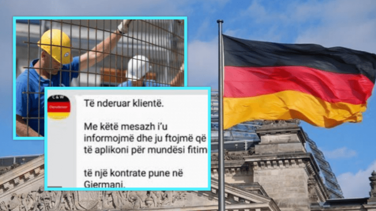 Ambasada e Gjermanisë ka një njoftim me rëndësi për vizat e punës