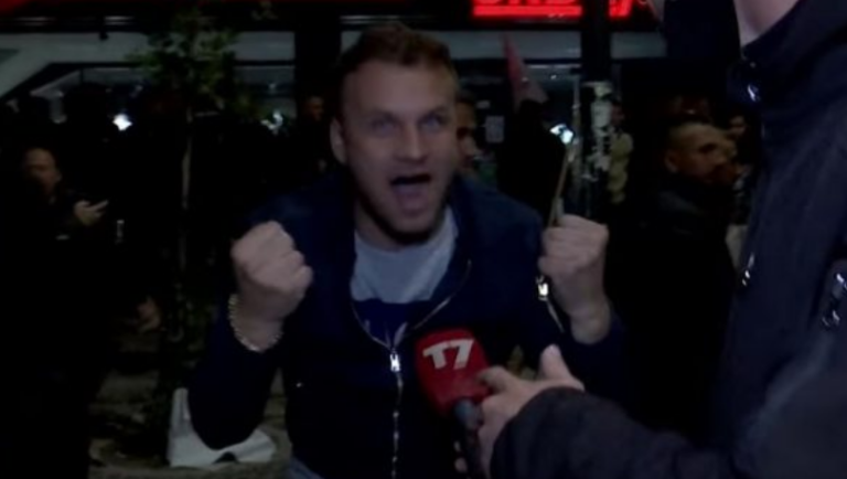 “Sami baba”, flet qytetari që u bë i njohur për festimin pas zgjedhjeve në Skenderaj