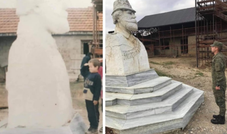 Si 3-vjeçar ishte betuar para bustit të Adem Jasharit, sot bëhet ushtar i FSK-së