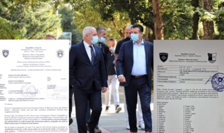 Ministri Sveçla miraton kërkesën e kryetarit Bahtiri, fshatrat shqiptare në veri do të administrohen nga policia e Mitrovicës së Jugut