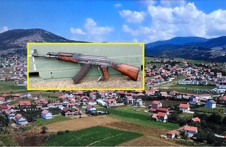 Policia bastis shtëpinë e 20-vjeçarit në Kqiq, i gjejnë kallashnikov