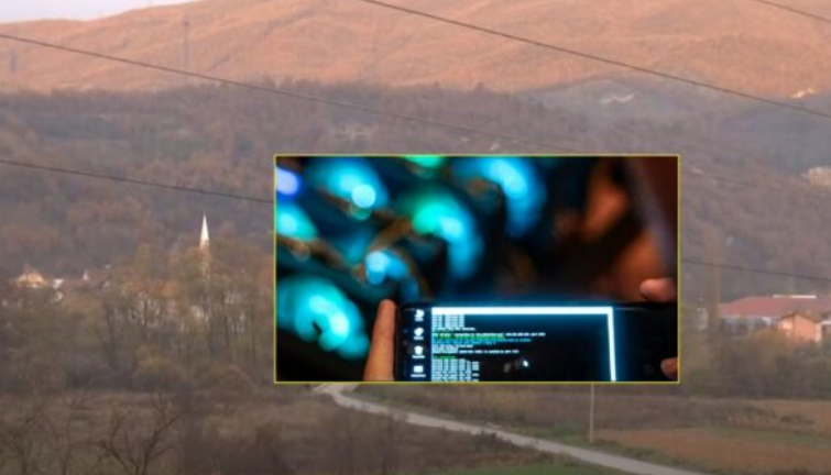 Vidhen 20 riga e 120 kartela grafike për kriptovaluta në Çabër të Zubin Potokut