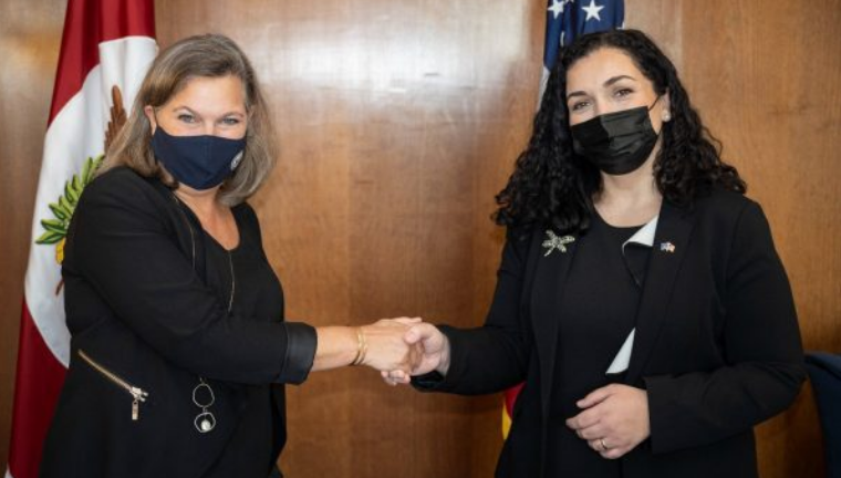 Osmani pas takimit me Nuland: Kosova s’ka aleat më të madh se SHBA-ja