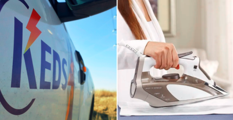 KEDS njofton sa përqind të faturës mujore marrin fshesa elektrike, hekuri për hekurosje e tharësja e flokëve