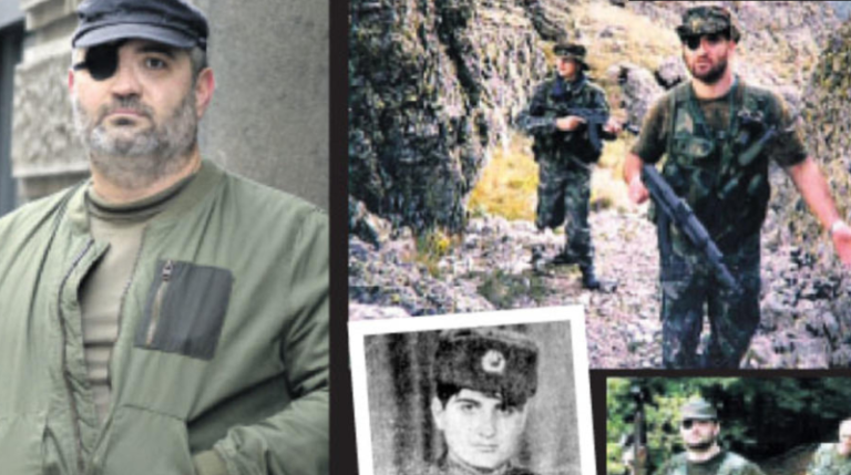 Vdiq snajperisti mercenar rus që humbi syrin në betejë me UÇK, vajtojnë paramilitarët serbë