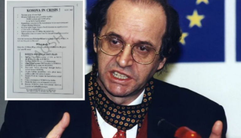 Dhjetë kërkesat urgjente që Ibrahim Rugova ia kishte bërë Perëndimit në vitin 1993 (Dokumenti)