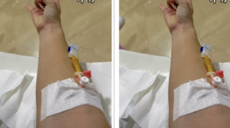 Aktorja shqiptare përfundon në spital