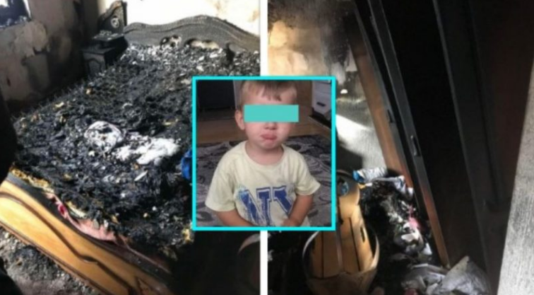 E tmerrshme: Pamje të shtëpisë në të cilën u dogj 3 vjeçari